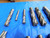 35pc LOT HSS END MILLS SIZES FROM 1/4" - 1" SQUARE RADIUS ROUGHING DOUBLE ENDED - BS1208CT2