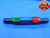 23/32 32 2B THREAD PLUG GAGE .71875 .7187 GO NO GO P.D.'S = .6985 & .7032 - DW26262RD