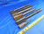 LOT OF 6 HSS CHUCKING & EXPANSION REAMERS SIZES RANGE FROM 1" TO 1 1/2 TOOLING