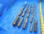 24 PC. LOT HSS ROUGHING END MILLS VARIOUS SIZES RANGING FROM 3/8" TO 1 1/4" - CB0563LVR