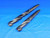 2PCS CLE-FORGE 1" HSS TWIST DRILL BIT MORSE TAPER #3 SHANK 1.0 MT3 USA MADE - BR1949BY2