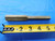 0.787 OD HSS CHUCKING REAMER 10 FL .787 .7870 25/32 .7813 +.0057 OVERSIZE 20 mm - JC0471CP2