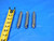 3 PC. LOT OF HSS CENTER DRILL BITS 5" OAL #5 CUTTING DIAMETER 7/16" SHANK DIA. - CB0736LVR
