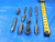 11 PC. LOT OF ASSORTED HSS DRILL BITS CUT DIA. SIZES RANGING FROM 7/32" TO 3/4" - CB0743LVR
