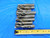 8PCS HSS SQUARE AND ROUGHING END MILL VARIOUS SIZES FROM 1/2 - 13/16 .5 .8125 - BT1162BJ2