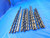 14PCS HSS STRAIGHT SHANK TWIST DRILL BITS VARIOUS SIZES FROM 21/64 - 7/16