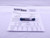 CERTIFIED 5/8 24 UNF 2B THREAD PLUG GAGE .625 GO NO GO P.D.'S = .5979 & .6031 - DW26477TLC