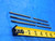 6 PC. LOT OF GARR CARBIDE REGROUND EXTENDED REACH END MILLS 3/16 O.D. .1875 - CB1040AY3
