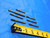 7 PC. LOT OF CARBIDE REGROUND END MILLS 5/32 - 3/16 O.D. MODIFIED SHANKS .1875 - CB1042AY3
