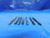 LOT OF 7 #8 - 32 HSS TAPS PLUG & THREAD FORMING STRAIGHT & SPIRAL .164 NO. 8 - BT1451LVR