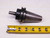 CAT40 BRINEY JACOBS TAPER #2 TOOL HOLDER STUB LENGTH 1 3/8 PROJ. V40-JT2 JT2 - BR2648LVR