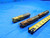 3 PC. PUTNAM COBALT 1" CUTTING DIA. ROUGHING END MILLS 1" SHANK DIA. 1.0 USA - CB1104BY2