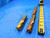 3 PC. PUTNAM COBALT 1" CUTTING DIA. ROUGHING END MILLS 1" SHANK DIA. 1.0 USA - CB1104BY2