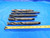 5pcs HSS TWIST DRILL BITS SIZES FROM 3/4" TO ABOUT 1" MORSE TAPER #3 SHANKS MT3 - BT1602LVR