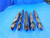 5pcs HSS TWIST DRILL BITS SIZES FROM 3/4" TO ABOUT 1" MORSE TAPER #3 SHANKS MT3 - BT1602LVR