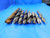 LOT OF 8 HSS TWIST DRILL BITS VARIOUS SIZES FROM 25/32 TO 1 3/8" MODIFIED SHANKS - BT1612LVR