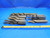 LOT OF 10 HSS COUNTERBORE / STEP DRILL BITS SIZES AROUND 1" & UP STRAIGHT SHANK - BT1724LVR