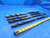 8 PC. LOT OF TWIST DRILL BITS SIZES RANGING FROM 21/32 TO 49/64 MORSE TAPER 2 - CB1625AE1
