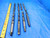 8 PC. LOT OF TWIST DRILL BITS SIZES RANGING FROM 21/32 TO 49/64 MORSE TAPER 2 - CB1625AE1