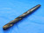 7/8 O.D. HSS FLAT BOTTOM TWIST DRILL BIT MORSE TAPER #3 SHANK .875 MT3 - JC1459AB3