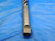 UNION 0.645 O.D. HSS FLAT BOTTOM TWIST DRILL BIT MORSE TAPER #2 SHANK .645 MT2 - CB1733AR3
