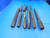 LOT OF 10 HSS REAMERS / COUNTERBORES VARIOUS SIZES UP TO 1 1/16" REDUCED SHANKS - BT1946BN3