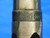 NACHI 1 1/8 O.D. HSS CORE TWIST DRILL BIT JARNO TAPER #8 SHANK 4 7/8 LOC 1.125 - JC1565AR3