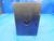HOLLOW CUT STEEL LATHE BLOCK 7 1/2" X 5" X 7 1/4" OUTSIDE 5" X 4 1/2" INSIDE