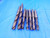 LOT OF 7 HSS TWIST DRILL BITS VARIOUS SIZES UP TO 47/64" WITH MT#2 SHANKS - BT2140AR3