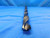 23/32 O.D. HSS TWIST DRILL BIT MORSE TAPER #2 SHANK 9 1/8 LOC 15" OAL .7187 MT2