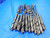LOT OF HSS STRAIGHT / REDUCED SHANK TWIST DRILL BITS VARIOUS SIZES UP TO 25/32 - BT2377LVR