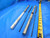 4 PC. LOT OF COBALT AND HSS TWIST DRILL BITS SIZES 5/32 TO 3/8 VARIOUS BRANDS - CB2112AY3
