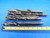 LOT OF HSS TWIST DRILL BITS VARIOUS SIZES UP TO 1 5/32" WITH MODIFIED SHANKS - BT2433AY3