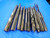 LOT OF HSS REAMERS VARIOUS SIZES UP TO 1" O.D. MORSE TAPER #1, #2, #3 SHANKS - BT2423AY3