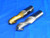 2 PCS 1" O.D. 2" LOC 4 1/2 OAL REGROUND CARBIDE END MILLS 1" SHANK 2 FLUTE - BR3622BR3