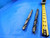 2 PC. LOT OF 21/32 CUTTING DIAMETER TWIST DRILL BITS SHANK DIA MT2 .6562 MT#2 - CB2537AY3