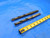 2 PC. LOT OF HSS TWIST DRILL BITS 19/32 CUTTING DIA MT2 SHANK FLAT BOTTOM - CB2695LVR