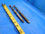 2 PC. LOT OF HSS TWIST DRILL BITS 19/32 CUTTING DIA MT2 SHANK FLAT BOTTOM - CB2695LVR