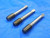 3 PC. LOT OF BALAX 5/8 11 PH8 HSS THREAD FORMING TAP 2 STRAIGHT FLUTE .625 CNC - CB2723AY3