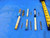 6 PC. LOT OF VARIOUS STYLE CARBIDE END MILLS SIZES RANGE FROM 1/16 TO 5/32 2 FL - CB2740BR3