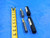 2 PC. LOT OF CARBIDE TAPERED END MILLS 3/8 CUT DIA 2 FLUTE 1/2 TO 5/8 SHANK - CB2745BR3