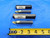 2 PC. 7 DEG CARBIDE TAPERED END MILLS 3/8 CUT DIA 5/8 SHANK DIAMETER 3 FLUTE - CB2748BR3