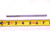 0.249 OD HSS REAMER 0.235 SHANK 6 FLUTE .249 .2490 1/4 .2500 -.0010 UNDERSIZE - JC2347AY3
