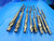 LOT OF HSS NON-REMOVABLE PILOT COUNTERBORES SIZES UP TO 1 3/32" TOOLING - BT2954BY2