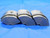 3 PCS HARDINGE S20 SMOOTH HEXAGON COLLET PADS 9/16 SIZE MACHINIST TOOLS USA MADE - CB2979BH3