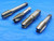 VARIOUS 1/8 27 G HS PIPE TAP 4 STRAIGHT (3pcs) & SPIRAL (1 pc) FLUTE .125 CNC - JC2539AY3