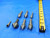 7 PC. LOT OF HSS COUNTERSINK DEBURRING TOOLS 1/2 TO 13/16 O.D. 60 DEGREE ANGLE - CB3096BH3