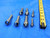 7 PC. LOT OF HSS COUNTERSINK DEBURRING TOOLS 1/2 TO 13/16 60 TO 90 DEGREE ANGLE  - CB3098BH3