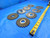 9 PC. LOT OF HSS SIDE MILLING CUTTERS MILL TOOLING MACHINIST 4" AND UP - CB3169BY2