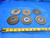 6 PC. LOT OF HSS SIDE MILLING CUTTERS MILL TOOLING MACHINIST 3 3/4" AND UP - CB3176BY2